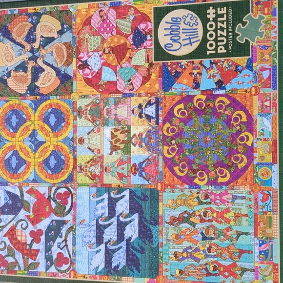 Cobble Hill puzzle 12 Days of Christmas - Picture 2 of 6